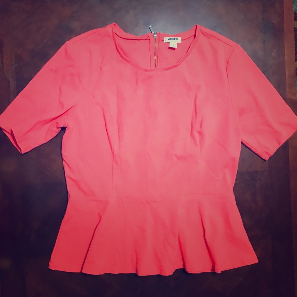 Old Navy peplum style top